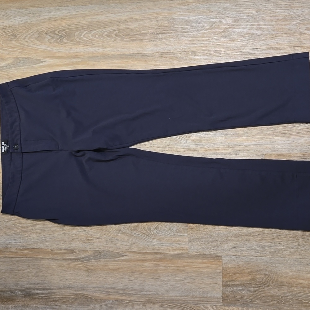 Curves 360 By NYDJ Navy Slacks